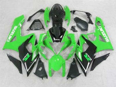 Motorcycle Fairings Kit - 2005-2006 Suzuki GSXR 1000 Neon Green Fairings | NS10506-22