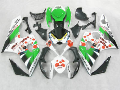 Motorcycle Fairings Kit - Dark Dog Green 2005-2006 Suzuki GSXR 1000 Motorcycle Fairings | NS10506-36