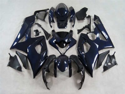 Motorcycle Fairings Kit - 2005-2006 Suzuki GSXR 1000 Midnight Blue Fairings | NS10506-37