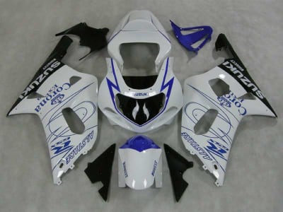 Motorcycle Fairings Kit - 2000-2003 Suzuki GSXR 600 750 Corona Blue Fairings | NS60003-20
