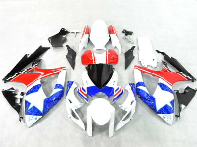 Motorcycle Fairings Kit - 2006-2007 Suzuki GSXR 600 750 Nicky Hayden Fairings | NS60607-20