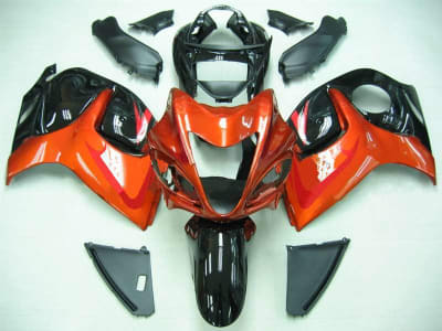 Motorcycle Fairings Kit - 2008-2020 Suzuki GSX1300R Hayabusa Metallic Orange Fairings | NSH0817-5