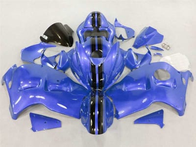 Motorcycle Fairings Kit - Blue Race 1999-2007 Suzuki GSXR 1300 Hayabusa Motorcycle Fairings | NSH9907-112