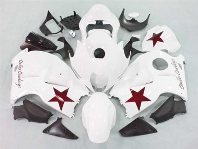 Motorcycle Fairings Kit - 1999-2007 Suzuki GSXR 1300 Hayabusa Dallas Cowboys Fairings | NSH9907-36