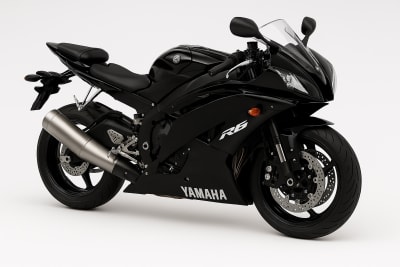 Motorcycle Fairings Kit - Yamaha 2003-2005 YZF R6 and 2006-2009 R6S Black On Black Motorcycle Fairings | NY60305-21