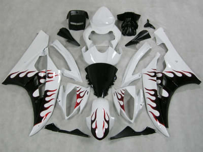 Motorcycle Fairings Kit - 2006-2007 Yamaha YZF R6 Motorcycle Fairings | NY60607-17