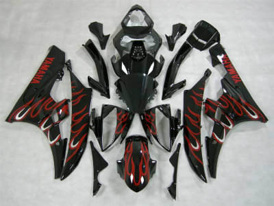 Motorcycle Fairings Kit - 2006-2007 Yamaha YZF R6 Motorcycle Fairings | NY60607-8