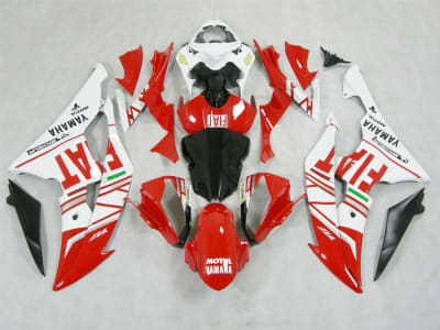 Motorcycle Fairings Kit - Yamaha YZF-R6 2008-2016 Red FIAT Fairing Kit | NY60816-10