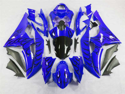 Motorcycle Fairings Kit - Blue Flame Yamaha YZF-R6 2008-2016 Fairing Kit | NY60816-14
