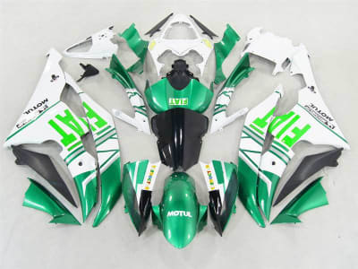 Motorcycle Fairings Kit - Custom Green FIAT Yamaha YZF-R6 2008-2016 Fairing Kit | NY60816-25