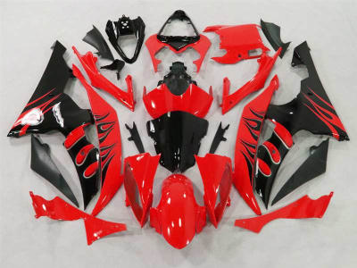 Motorcycle Fairings Kit - Yamaha YZF-R6 2008-2016 Burning Red Fairing Kit | NY60816-31