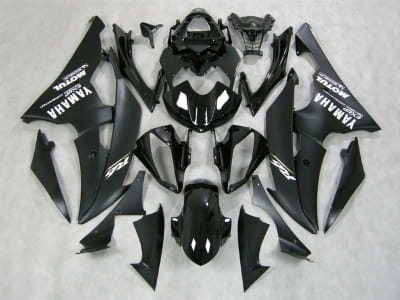 Motorcycle Fairings Kit - Yamaha YZF-R6 2008-2016 Matte Black Fairing Kit | NY60816-7