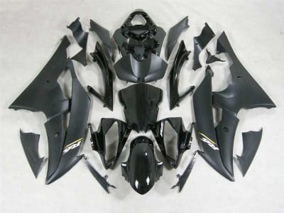 Motorcycle Fairings Kit - Yamaha YZF-R6 Satin Black 2008-2016 Fairing Kit | NY60816-8