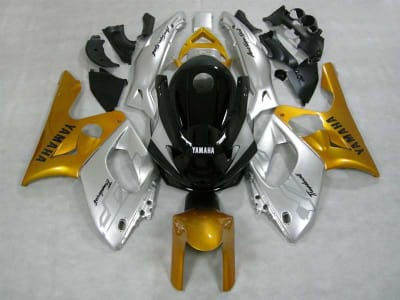 Motorcycle Fairings Kit - 1997-2007 Yamaha YZF 600R Gold Fairings | NY69707-16