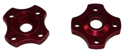 Preload Adjusters (2 pack), Anodized Black Aluminum (Product code: PAD601R)