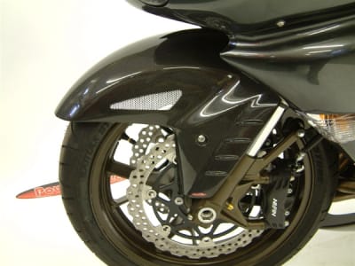 Kawasaki ZX14R (2006-Present) Front Fender - REAL CARBON FIBER