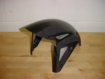 Kawasaki Z1000 Front Fender - 100% Carbon Fiber (2003-2006)