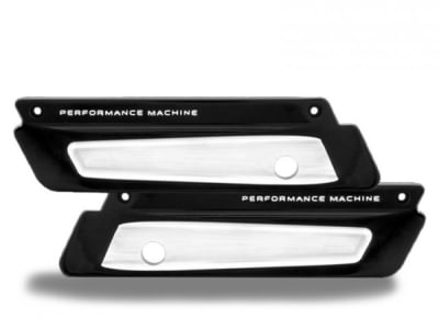 Harley PM Saddlebag Latch Cover Plates