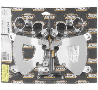 Memphis Shades Gauntlet Fairings Trigger-Lock Mounting Kits For Harley Davidson, Polished