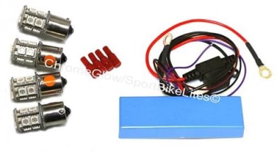 SBL Rocket III Turn Signal LED Upgrade Kit. '04-Newer