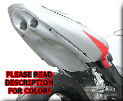 Hotbodies SUZUKI GSXR 600/750/1000 (00-03) (Non SRAD) ABS Undertail w/ Built In LED Brake/Signal Lights - UNPAINTED