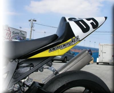Hotbodies Suzuki GSX-R 600/750 (04-05) Fiberglass Race Tail Section