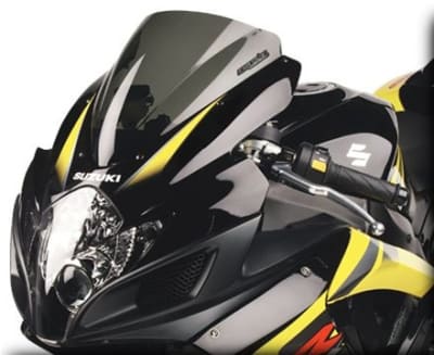 Hotbodies SUZUKI GSXR 600/750 (06-07) GP Windscreen (Dual Radius) - Dark Smoke