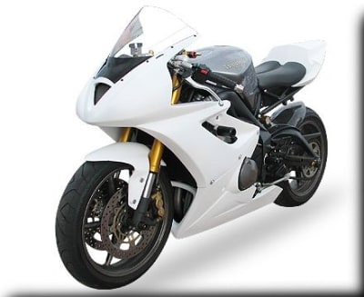 Hotbodies Triumph Daytona 675 (07-08) Fiberglass Race Upper