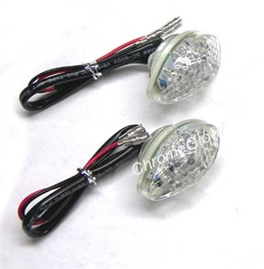 SBL Tear-Drop Flush Mount Front LED Turn Signal Kit