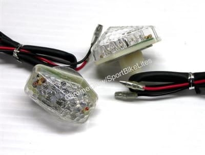 SBL Universal "Coffin" Flush Mount LED Turn Signals