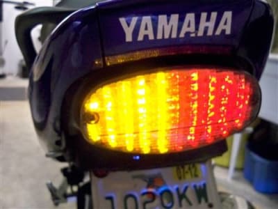 SBL Yamaha V-Star 650 Integrated LED Taillight