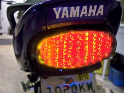 SBL Yamaha V Star 650 Non-Integrated LED Taillight