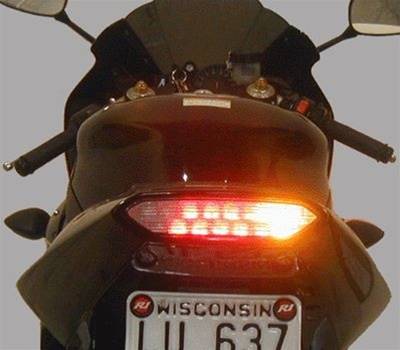 SBL Yamaha YZF-R1 Integrated LED Taillight, '02-'03
