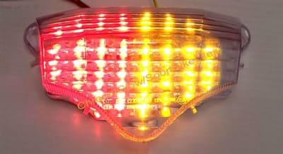 SBL Yamaha FZ6 Integrated LED Taillight, '03-'09