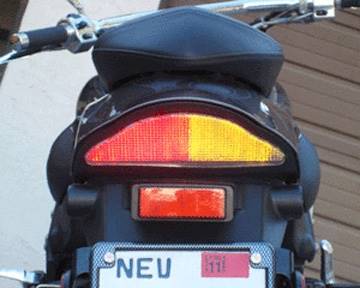 SBL Yamaha Raider Integrated or Sequential LED Taillight, '08-'14