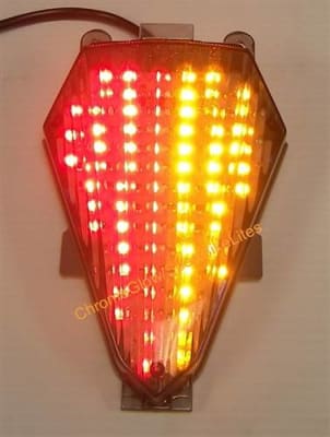 SBL YZF-R6 Integrated or Sequential LED Taillight, '08-'16