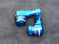 SBL BLUE BILLET RIGHT ANGLE VALVE STEMS