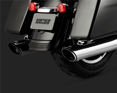 Harley Touring Twin Slash Round Exhaust
