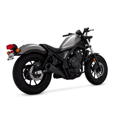 Honda CMX300/CMX500 Rebel 2017-2020 Upsweep Slip-On Exhaust Vance & Hines (Black)