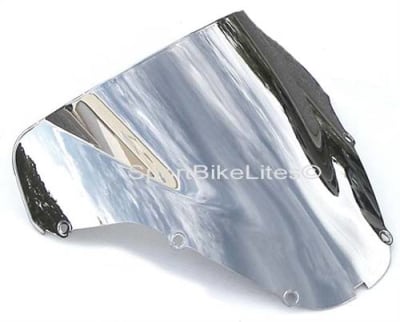SBL Honda CBR 929RR Double Bubble Chrome Windscreen, '00-'01