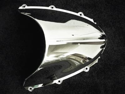 SBL Honda CBR 1000RR Replacement Chrome Windscreen, '06-'07