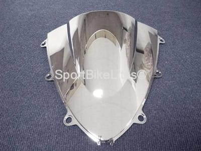 SBL Honda CBR 1000RR Double Bubble Chrome Windscreen, '08-'11