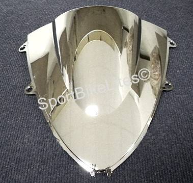 SBL Honda CBR 1000RR Double Bubble Chrome Windscreen, 12-'15