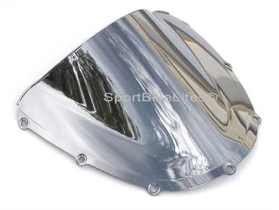 SBL Honda CBR 954RR Double Bubble Chrome Windscreen, '02-'03