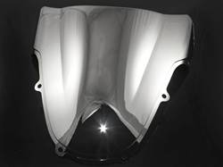 SBL Suzuki GSX-R750 2000-2003 Double Bubble Chrome Windscreen