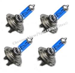 SBL YZF-R1 Xenon Super Blue Headlight Bulbs, '04-'08