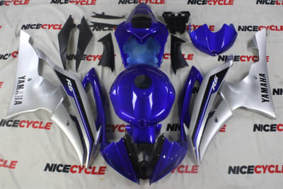 Yamaha YZF R6  Blue/Gray/Black Fairings