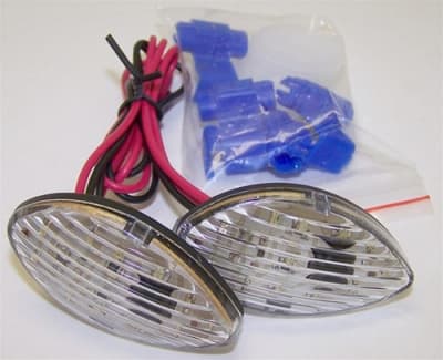 Honda CBR 600RR (2003-Present); 1000RR (2004-2007); F4I (ALL YEARS) Flush Mount Turn Signals (Product Code: YNSK-TS01)