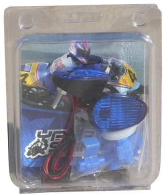 Honda CBR 600RR (2003-Present); 1000RR (2004-2007); F4I (ALL YEARS) Blue Flush Mount Turn Signals (Product Code: YNSK-TS01B)