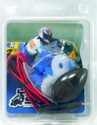 Honda CBR 600RR (2003-Present); 1000RR (2004-2007); F4I (ALL YEARS) Smoke Flush Mount Turn Signals (Product Code: YNSK-TS01S)